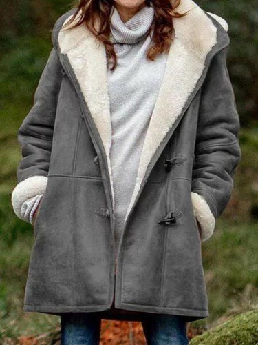 Womens lined hooded jacket - hooded,