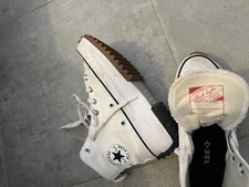 Chaussures Femme Converse Chuck Taylor Montante Plateforme Blanche Taille 38