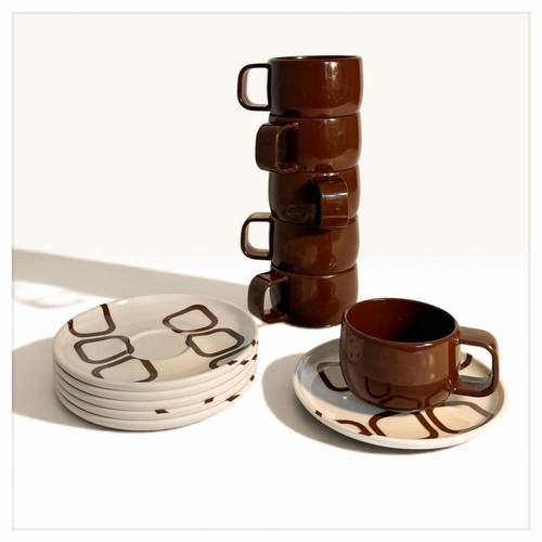 Tasses café soucoupe - café, ’soucoupe