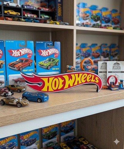 Logo hot wheels idéal - 3d,
