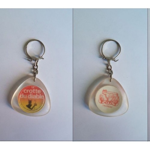 Porte clés crotte du - la,