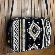 Sac bohème tissage ethnique à bandoulière NEUF 
