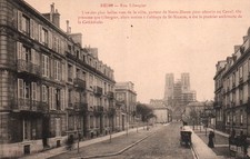 CARTE POSTALE - REIMS - MARNE - 51 - RUE LIBERGIER