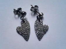 Boucles D'Oreilles en Argent Massif 925/1000 ...
