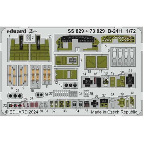 Eduard ss829 zoom set - eduard,
