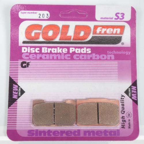 Plaquette frein gold - plaquette,