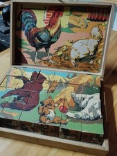 Ancien jeu cubes - de, (24