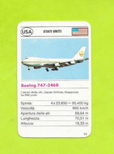 Carte Italienne - USA - Boeing 747-246B