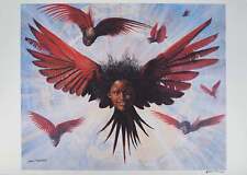 Jean MARAIS : La lumière des anges, Lithographie signée