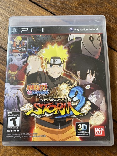 Jeu ps3 naruto - jeu, shippuden