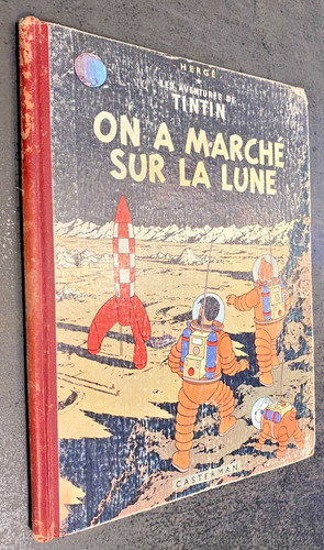 Tintin marché sur la - :, on