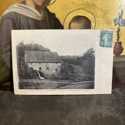 Cpa vichibure ancien pressoir