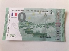 BILLET TOURISTIQUE ZÉRO EURO