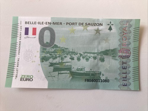 Billet touristique zéro - billet,
