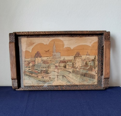 Ancien plateau bois - ancien,