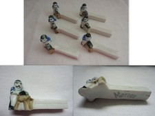 LOT DE 6 FEVES PORTE COUTEAU