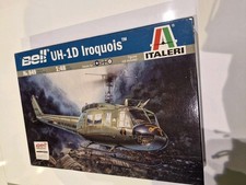 MAQUETTE Hélicoptère BELL UH-1D Iroquois  ITALERI Échelle  1/48 N849