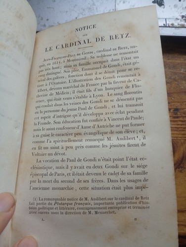 Mémoires cardinal retz - mémoires,