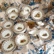 Dinette poupée ancienne terre