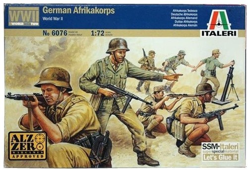 Italeri afrikakorps allemand - italeri,,
