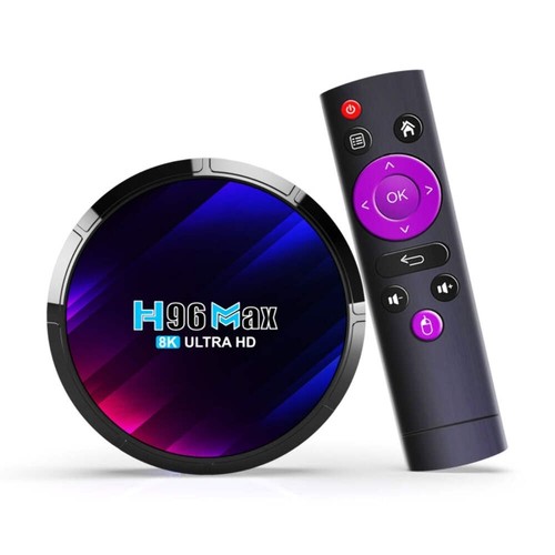 Lecteur multimédia h96 max - multimédia,