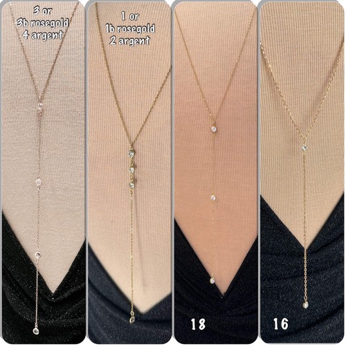 Collier dos bohème - nu,