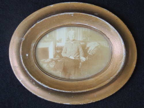 Ancien etit cadre - , oval,
