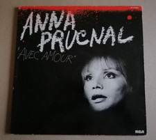 ANNA PRUCNAL  Avec amour LP 33T pochette ouvrante + lyrics RCA PL 37541 vynil EX