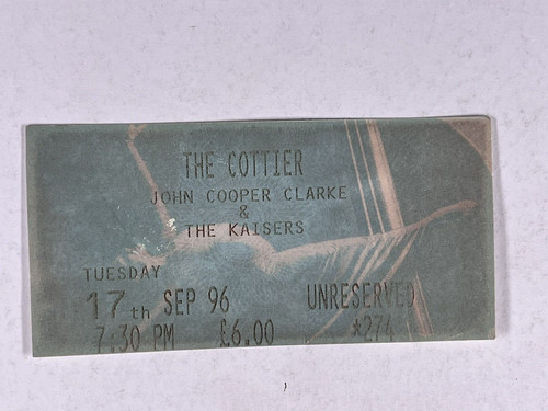 Billet concert john - concert, cooper