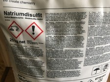 METABISULFITE DE SOUDE ,SODIUM DISULFITE 500 grammes