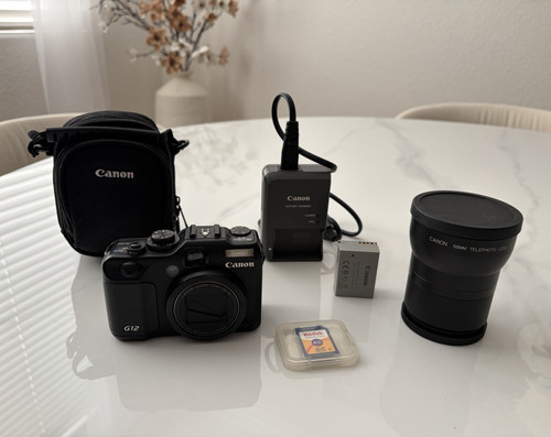 Canon powershot g12 camera - powershot,