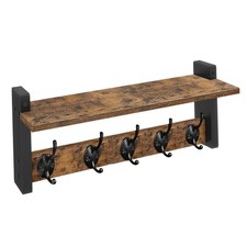 Porte-manteau Mural Multifonction Avec étagère, Porte-chapeaux Pour Entrée De