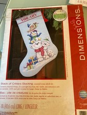 grille botte de Noël point de croix