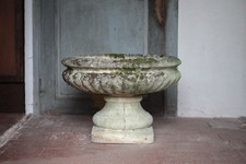 Jardinière, pot pour plante, pot d'extérieur, pot en pierre, vasque