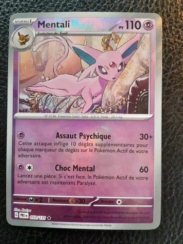 Carte pokémon mentali - carte,