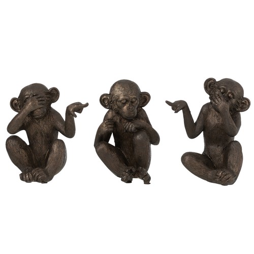 Set figurines les singes - de,