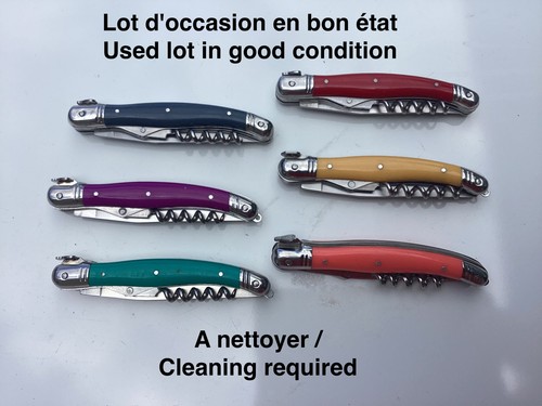 Lot couteaux pliant - lot,