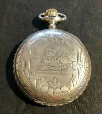 montre gousset savonnette" LA PROTECTION" systeme roskopf