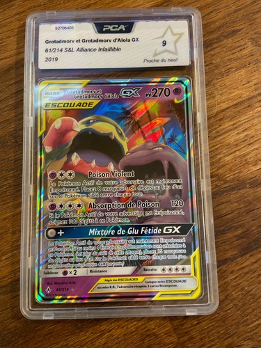Carte pokémon grotadmorv - pokémon, et