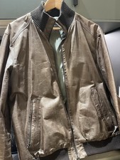 Blouson Cuir Homme M0851, Made in Canada