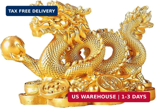 Feng shui dragon statue - feng,