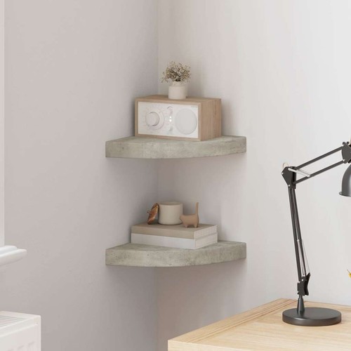 Etagère angle flottante - d'angle,