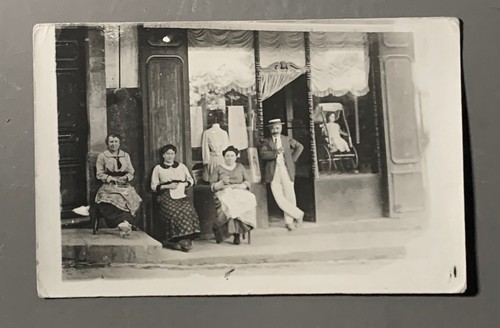 Carte photo ancienne commerce - carte,