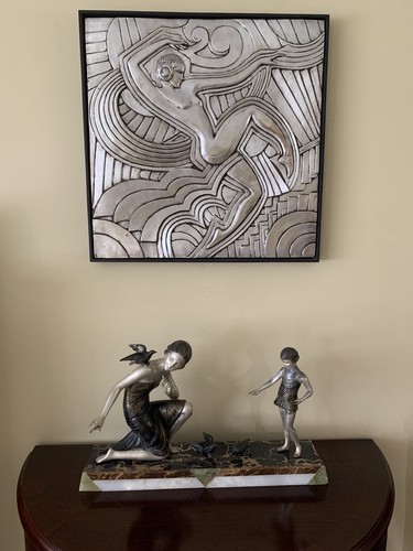 French art deco sculpture - french,