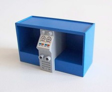 PLAYMOBIL (G1241) POMPIERS - Meuble Bleu Clair Bouteilles à Oxygène Caserne 3885