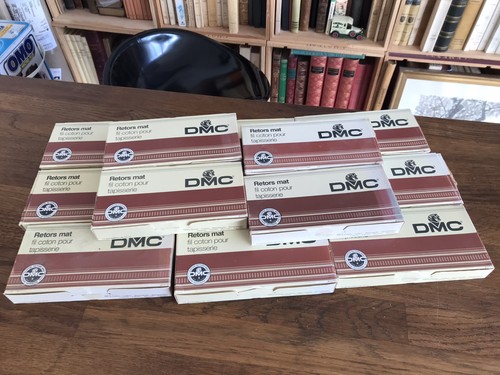 Dmc lot boîtes échevettes - 13,