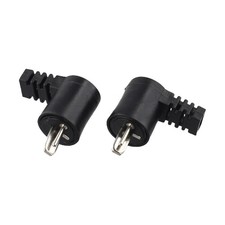 Connexion Audio Haute Fidélité avec Connecteur Angle Droit DIN 2 Broches Pack