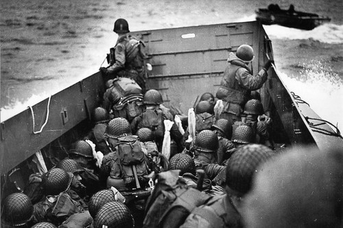 Ww2 photo péniche de - photo,