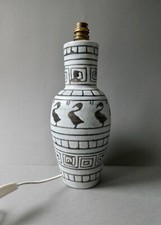 lampe en céramique, oiseaux