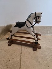 Cheval bascule bois - cheval,